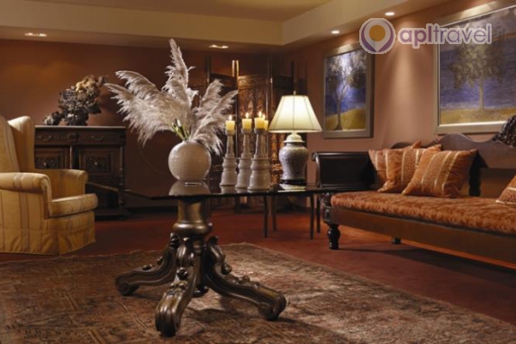 Front view of the hotel