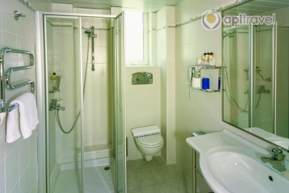 Front view of the hotel