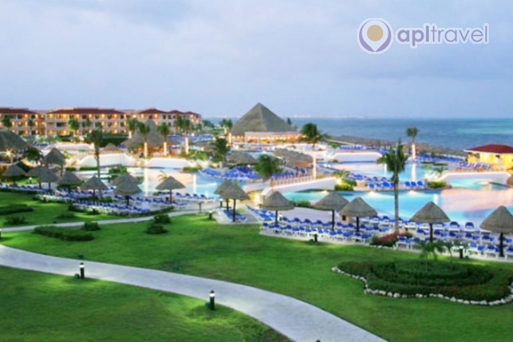 Front view of the hotel