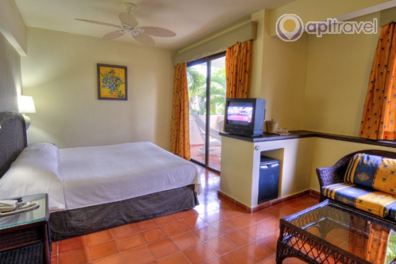 Front view of the hotel