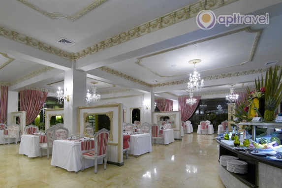 Front view of the hotel