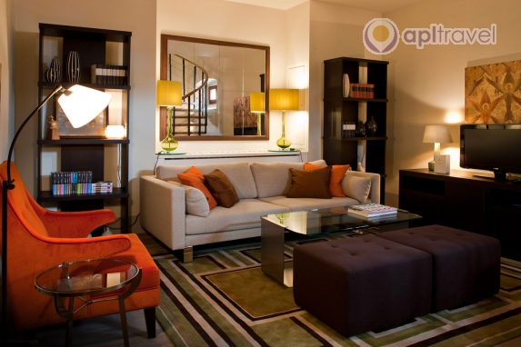 Front view of the hotel