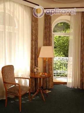 Front view of the hotel