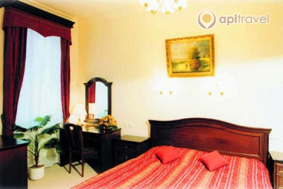 Front view of the hotel