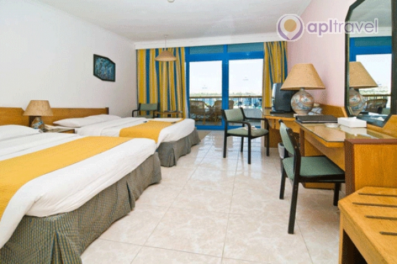 Front view of the hotel