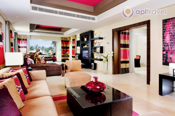 Front view of the hotel