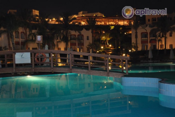 Front view of the hotel