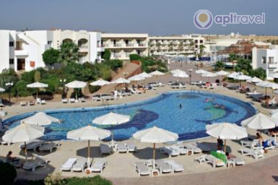 Front view of the hotel