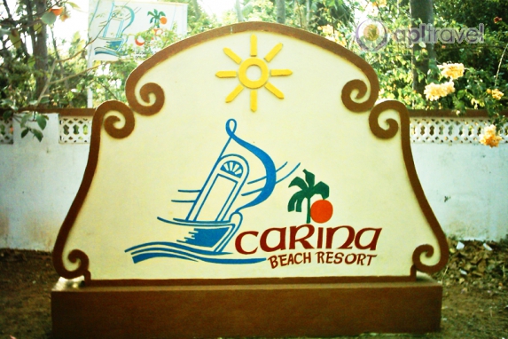 Front view of the hotel