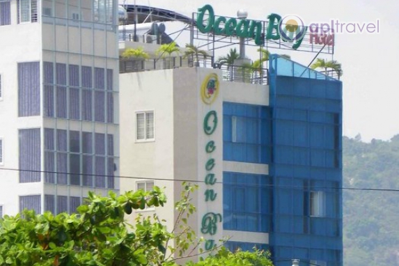 Front view of the hotel