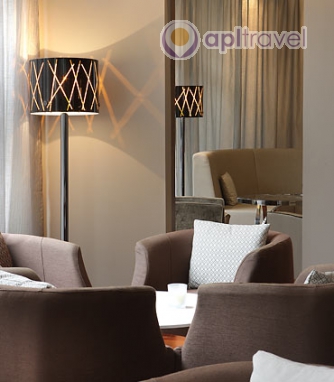 Front view of the hotel