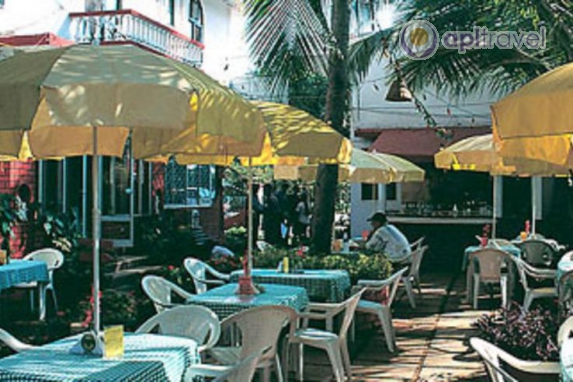 Front view of the hotel
