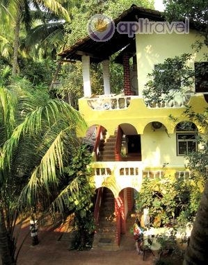 Front view of the hotel