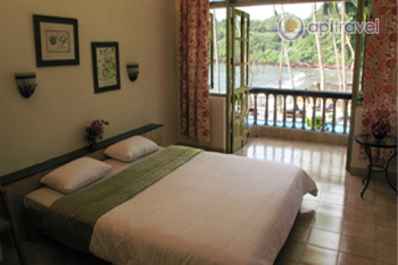 Front view of the hotel