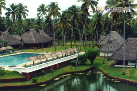 Front view of the hotel