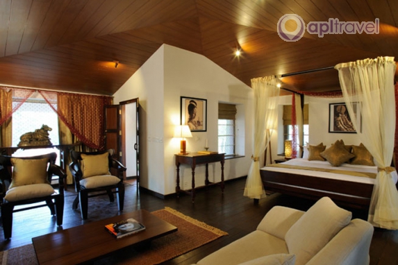 Front view of the hotel